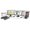 Lenovo USB 3.0 - DVI/VGA USB ekrano adapteris 2048 x 1152 pikseliai Juoda Lenovo USB 3.0 - DVI/VGA USB ekrano adapteris 2048 x 1152 pikseliai Juoda
