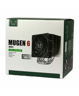 Scythe Mugen 6 Protsessor Ventilaator 12 cm Must, Hõbe