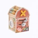 Tooky Toys TOOKY TOY Medinė Veiklos Pirtis Lankstymo Sorteris Skaičiuoklis Montessori