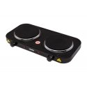 Mesko Home MS 6509 hob Black Countertop Sealed plate 2 zone(s) Mesko Home MS 6509 hob Black Countertop Sealed plate 2 zone(s)