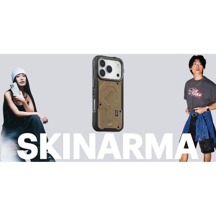 Dėklas Skinarma Vigor MagSafe skirtas iPhone 17 Pro.