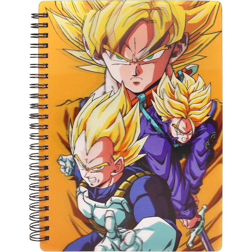 Sd Toys Dragon Ball Z Saiyans A4 notebook