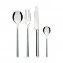 Alessi Clivo lauanõude komplekt, 24 osa, hõbedane Alessi Clivo lauanõude komplekt, 24 osa, hõbedane