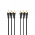 Hama 00205151 audio cable 3 m 3 x RCA Black Hama 00205151 audio cable 3 m 3 x RCA Black