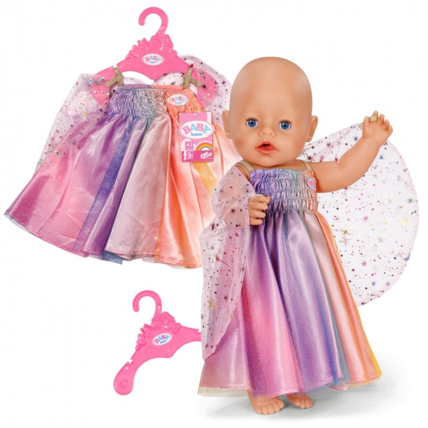 BABY born Rainbow Nightdress Lėlės suknelė – 2