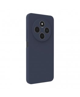 Xiaomi Redmi 14C 4G/5G Premium Magnetiline Pehme Puutetundlik Silikoonkate Tume Sinine