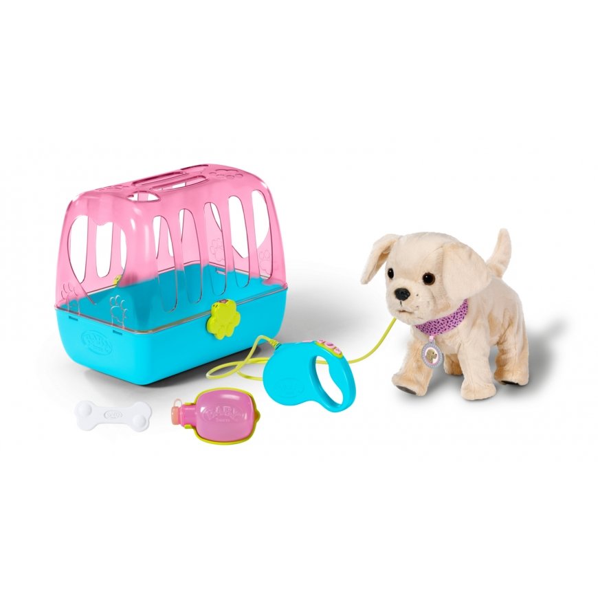 BABY born My Dog Lucky with Box Lėlės gyvūnėlis