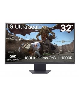 LG 32GS60QC-B монитор для ПК 80 cm (31.5") 2560 x 1440 пикселей Quad HD ЖК Черный