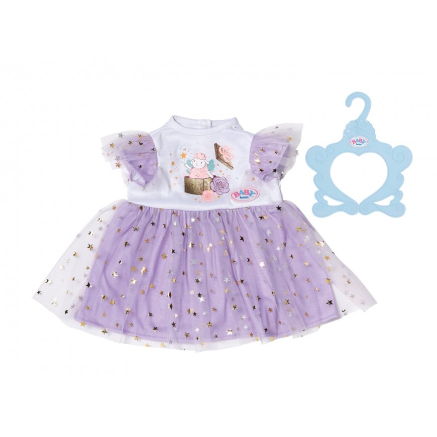 Zapf BABY born Lilac Tutu Dress