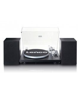 Lenco LS-500BK audio turntable Belt-drive audio turntable Black