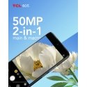 TCL 605 16,9 cm (6.67") Divas SIM kartes Android 15 4G USB Veids-C 8 GB 256 GB 5200 mAh Zils TCL 605 16,9 cm (6.67") Divas SIM kartes Android 15 4G USB Veids-C 8 GB 256 GB 5200 mAh Zils