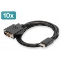 Digitus AK-990900-020-S видео кабель адаптер 2 m DisplayPort DVI-D Черный Digitus AK-990900-020-S видео кабель адаптер 2 m DisplayPort DVI-D Черный