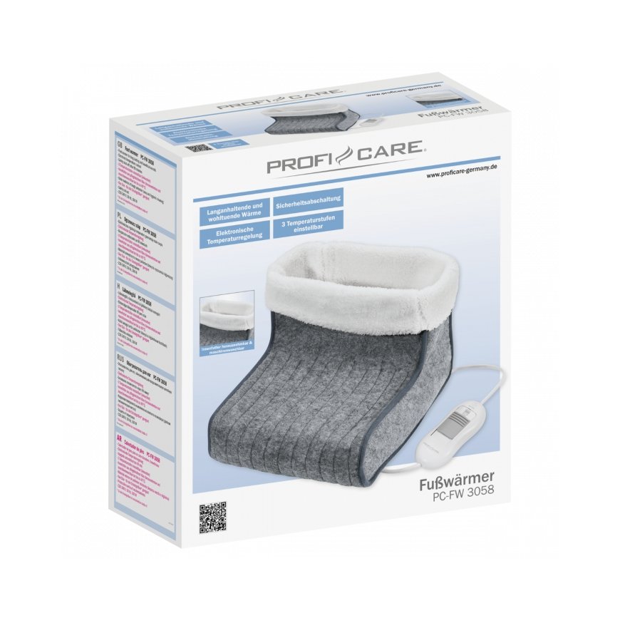 ProfiCare PC-FW 3058 elektriline jalasoojendaja 100 W Hall – 4