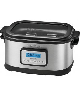 ProfiCook PC-SV 1112 8 L 520 W musta, Ruostumaton teräs