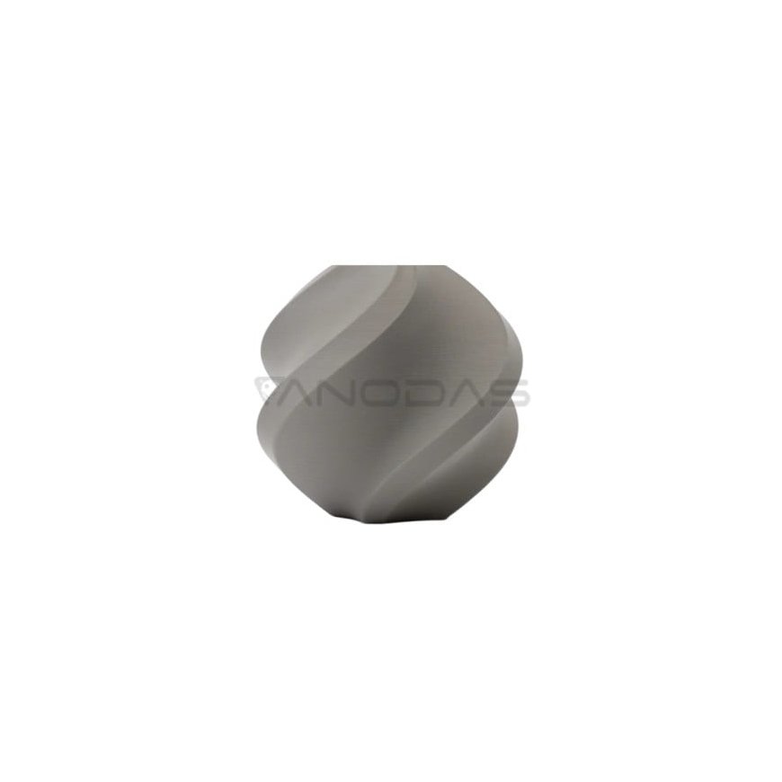 Bambu Lab PLA Basic plastikas 1,75 mm 1 kg - komplektuojamas su daugkartinio naudojimo rite - Pilka