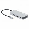Manhattan 130615 kannettavien tietokoneiden telakka ja porttitoistin Langallinen USB 3.2 Gen 1 (3.1 