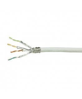 LogiLink CPV0054 verkkokaapeli Valkoinen 100 m Cat7 S/FTP (S-STP)