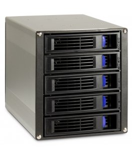 Inter-Tech ST-5255 HDD-kotelo musta 2.5/3.5"
