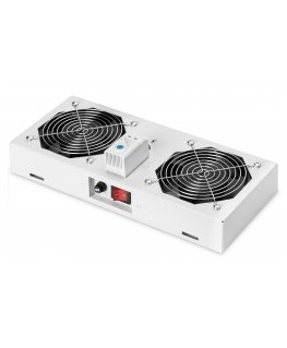 Digitus DN-19 FAN-2-WM-T plauktu, statņu aksesuārs