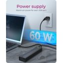 ICY BOX IB-AC6113 USB 3.2 Gen 1 (3.1 Gen 1) Type-B 5000 Mbit/s Black ICY BOX IB-AC6113 USB 3.2 Gen 1 (3.1 Gen 1) Type-B 5000 Mbit/s Black