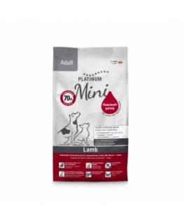 PLATINUM Aikuiset Lammas Mini - puolikosteaa koiranruokaa - 900g