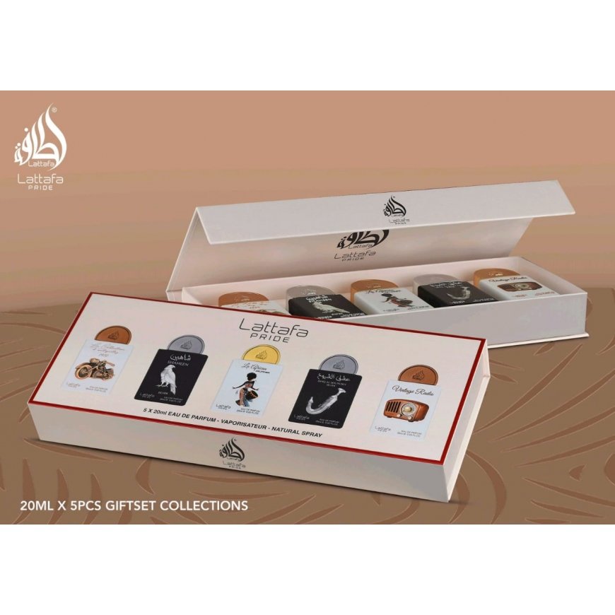 Lattafa Giftset Collection 20ml X 5 Pieces Gift Set Box 01 – 2