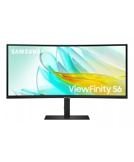 Samsung S65UC PC lamekuvar 86,4 cm (34") 3440 x 1440 pikslit UltraWide Quad HD LCD Must