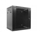 Lanberg WF01-6412-10B statnis 12U Pie sienas stiprināms statīvs Melns Lanberg WF01-6412-10B statnis 12U Pie sienas stiprināms statīvs Melns