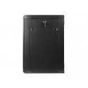 Lanberg WF01-6412-10B телекоммуникационная стойка 12U Монтируемая на стену стойка Черный Lanberg WF01-6412-10B телекоммуникационная стойка 12U Монтируемая на стену стойка Черный