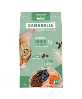 BOSCH Sanabelle Sensitive with chicken - dry cat food - 2kg