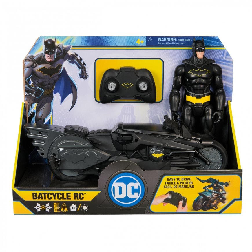 DC Comics DCR RDC 12in Core Batcycle RC GML – 5