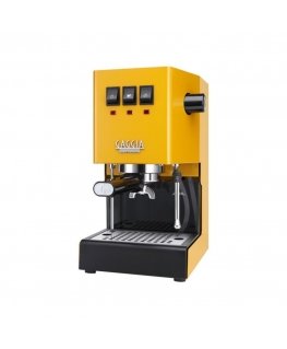 Kahvi- ja espresso-kone Gaggia Classic E24 keltainen
