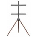 Manhattan 461795 monitoriaus laikiklis arba stovas 165,1 cm (65") Grindys Mėlyna, Ruda Manhattan 461795 monitoriaus laikiklis arba stovas 165,1 cm (65") Grindys Mėlyna, Ruda