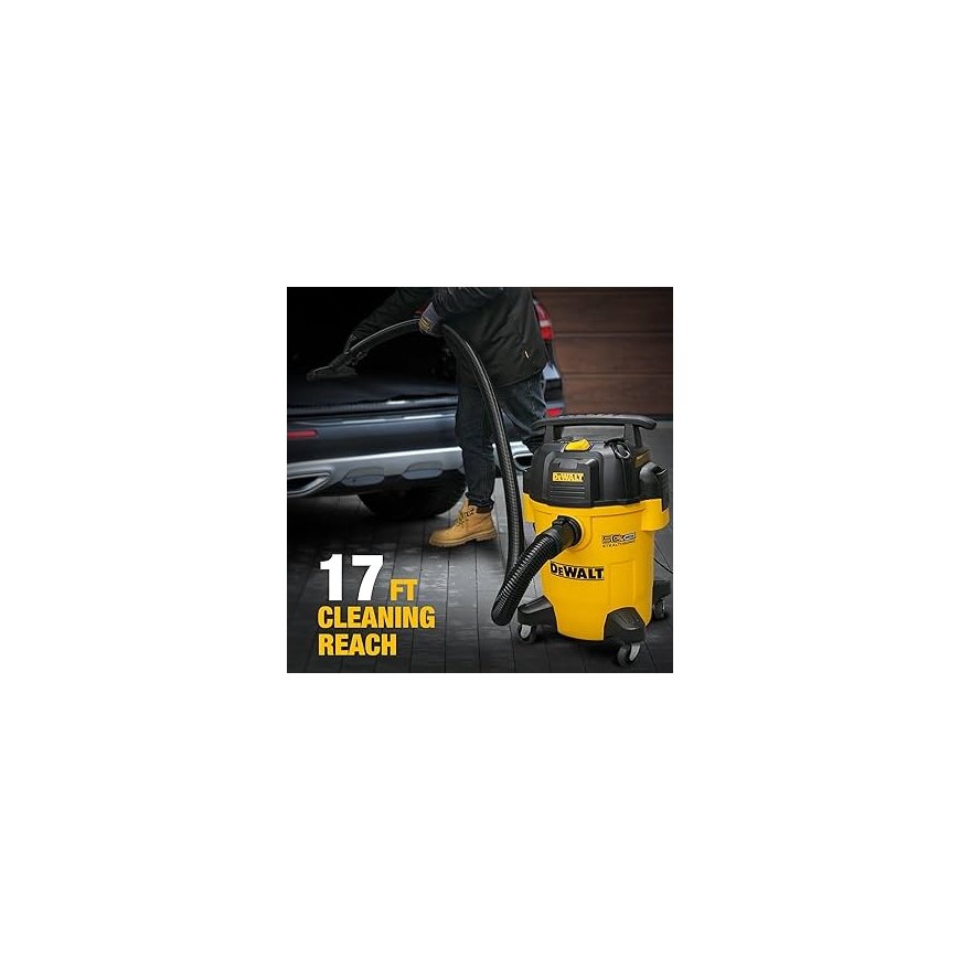 DeWALT mitrās/sausās putekļu sūcējs 23 L