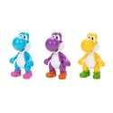 Jakks Pacific Super Mario Bros Yoshi pack 3 figures 10cm Jakks Pacific Super Mario Bros Yoshi pack 3 figures 10cm