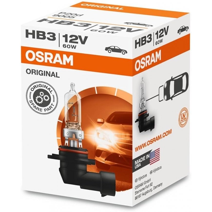 Osram LEMP AUT OSRAM 9005-01B 60W