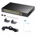 Cudy GS1026PS2 võrgulüliti Mittejuhitav Gigabit Ethernet (10/100/1000) Power over Ethernet tugi Must Cudy GS1026PS2 võrgulüliti Mittejuhitav Gigabit Ethernet (10/100/1000) Power over Ethernet tugi Must