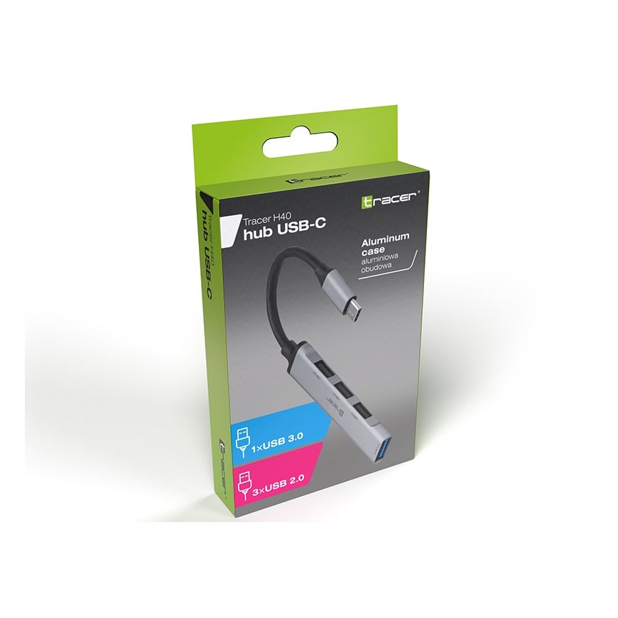 Tracer H40 USB Veids-C Alumīnijs – 3