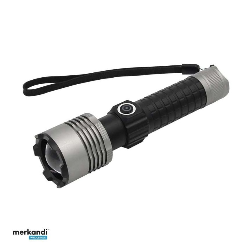 Orno LED Flashlight 20W, 1000lm, 2000mAh, zoom function – 2