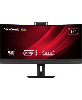 Viewsonic VG3457CV LED display 86,4 cm (34") 3440 x 1440 pikseliä UltraWide Quad HD musta