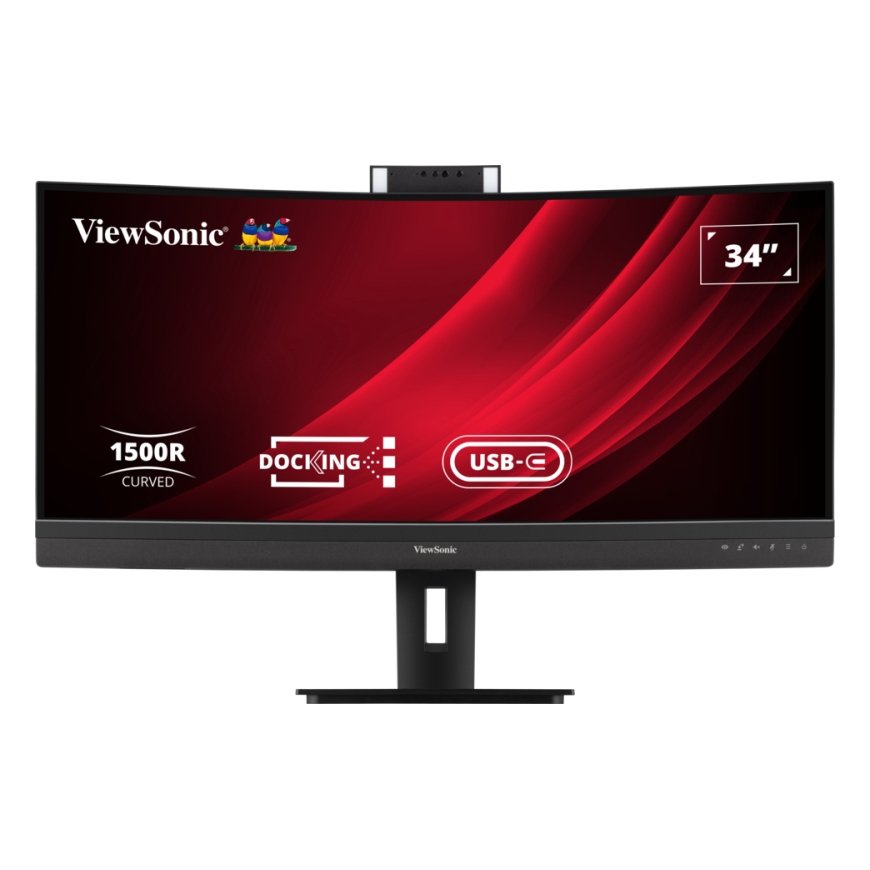 Viewsonic VG3457CV LED display 86.4 cm (34") 3440 x 1440 pixels UltraWide Quad HD Black