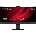Viewsonic VG3457CV LED display 86,4 cm (34") 3440 x 1440 pikslit UltraWide Quad HD Must Viewsonic VG3457CV LED display 86,4 cm (34") 3440 x 1440 pikslit UltraWide Quad HD Must