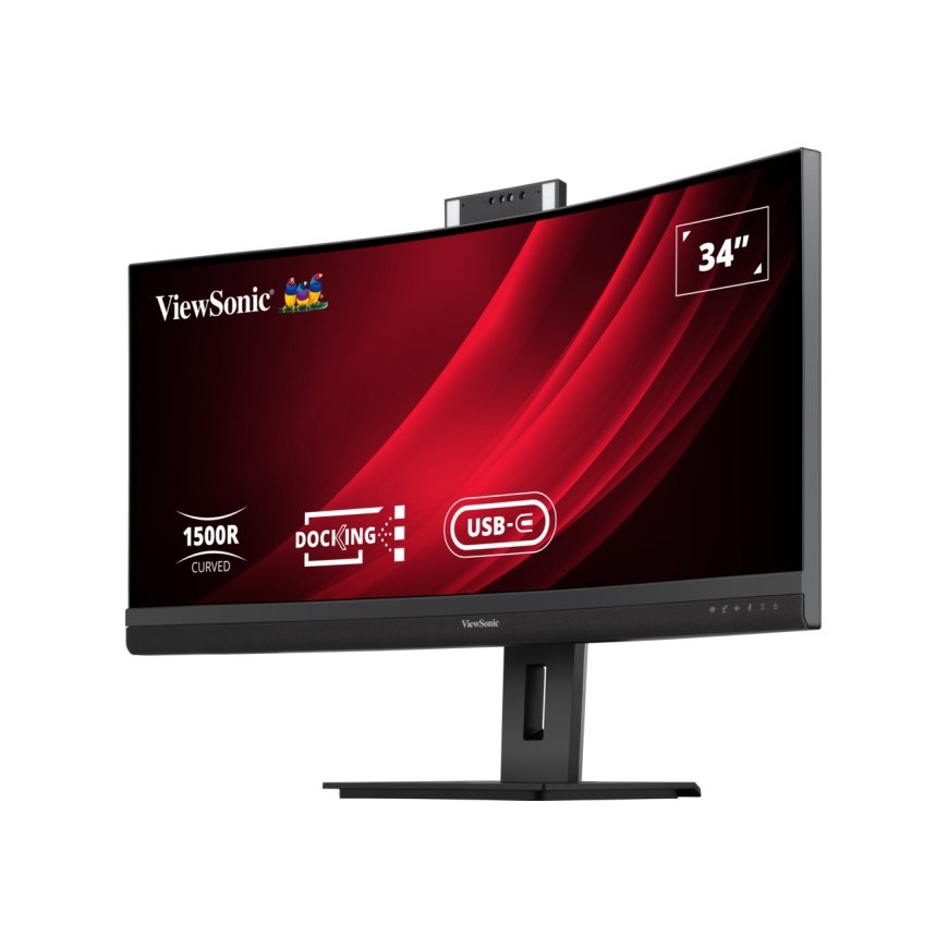 Viewsonic VG3457CV LED display 86,4 cm (34") 3440 x 1440 pikslit UltraWide Quad HD Must – 3
