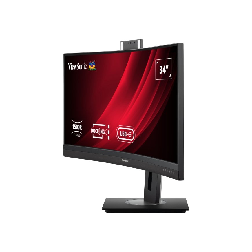 Viewsonic VG3457CV LED display 86.4 cm (34") 3440 x 1440 pixels UltraWide Quad HD Black – 4