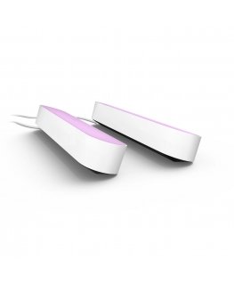Philips Hue balta un krāsaina atmosfēras gaisma Komplektā iekļautas divas Play garenās lampas