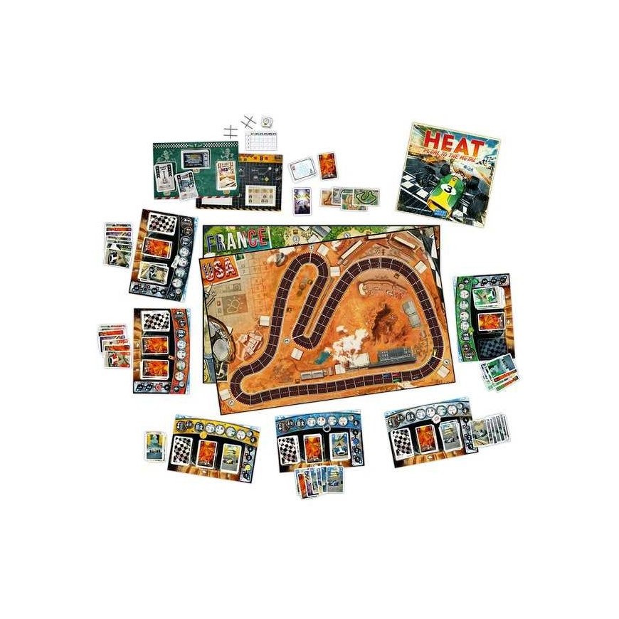 Asmodee Heat: Pedal to the Metal Lautapeli – 2