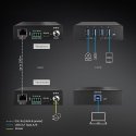 Lindy 43410 KVM pagarinātājs Raidītājs un uztvērējs Lindy 43410 KVM pagarinātājs Raidītājs un uztvērējs