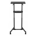 Gembird TVS-DESK-01-BK püstijala-töölaud Must