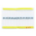 Oem THT CF 1/4W Resistor Set 1% - 2600 pcs Oem THT CF 1/4W Resistor Set 1% - 2600 pcs