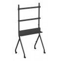 Gembird TVS-86F-02 TV mount/stand 2.18 m (86") Black